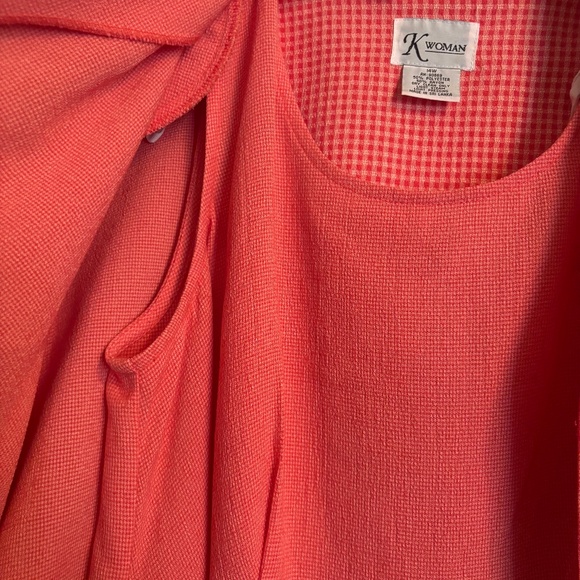 Coral Dress w/Short Jacket - Picture 7 of 8